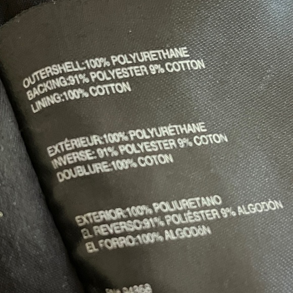 Moto Jacket leather faux - Picture 8 of 9